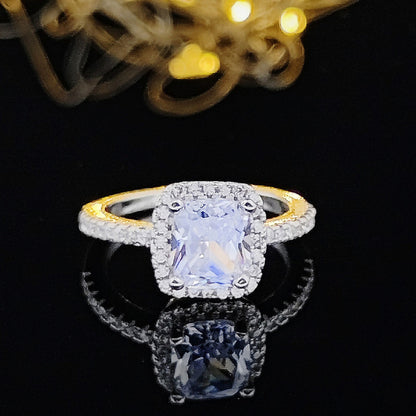 Women’s Diamond cut Chain Locate, Eardrop and Finger Ring (Adjustable)